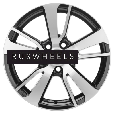 Диски Khomen Wheels 7x17/5x114,3 ET38 D67,1 KHW1704 (Outlander) Black-FP Диски Khomen Wheels 7x17/5x114,3 ET38 D67,1 KHW1704 (Outlander) Black-FP