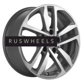 Диски Khomen Wheels 6,5x16/5x114,3 ET47 D66,1 KHW1612 (Fluence/Juke) F-Silver-FP