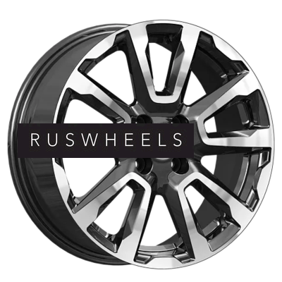 Диски iFree Original 6,5x16/4x100 ET43 D60,1 КС1026 Алмаз черный