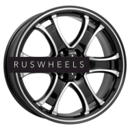 Диски КИК 7,5x18/6x139,7 ET38 D100,1 Балеар (КС727) Алмаз черный Диски КИК 7,5x18/6x139,7 ET38 D100,1 Балеар (КС727) Алмаз черный