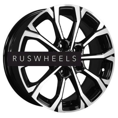 Диски Khomen Wheels 6,5x16/5x114,3 ET40 D66,1 KHW1605 (Qashqai/Tiida) Black-FP