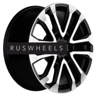 Диски Khomen Wheels 7,5x18/6x139,7 ET42 D100,1 KHW1805 (Great Wall POER) Black-FP Диски Khomen Wheels 7,5x18/6x139,7 ET42 D100,1 KHW1805 (Great Wall POER) Black-FP