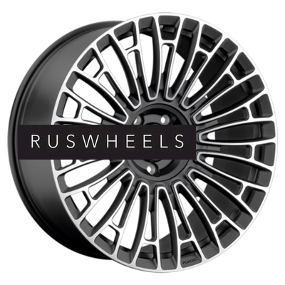 Диски LS Forged 10x22/5x130 ET28 D71,6 LS FG25 MBF (конус, Колпак+лого)