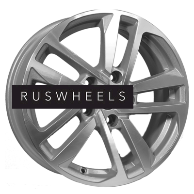 Диски Khomen Wheels 6,5x16/5x114,3 ET46 D67,1 KHW1612 (Mitsubishi) F-Silver-FP