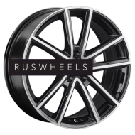 Диски Replay 7,5x18/5x108 ET33 D60,1 CHR114 BKF (конус, C570)