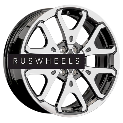 Диски LS Forged 7,5x18/6x139,7 ET30 D106,1 LS FG20 BKF (конус, C570)