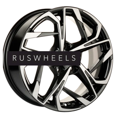 Диски Khomen Wheels 7x17/5x110 ET46 D63,3 KHW1716 (Changan CS35/CS35 Pro) Black-FP