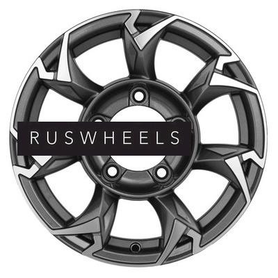 Диски Khomen Wheels 5,5x15/5x139,7 ET5 D108,1 KHW1505 (Jimny) Gray-FP Диски Khomen Wheels 5,5x15/5x139,7 ET5 D108,1 KHW1505 (Jimny) Gray-FP