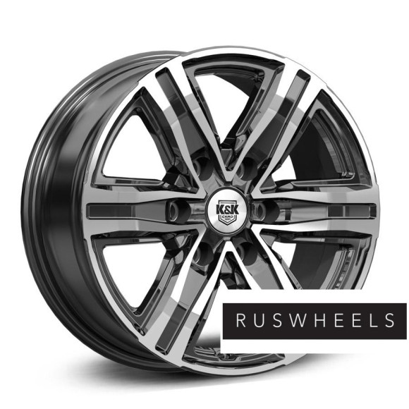 Диски КиК R17 / 7.5J PCD 6x114.3 ЕТ 30 ЦО 66.1 R8