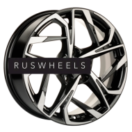 Диски Khomen Wheels 7x17/5x114,3 ET47 D66,1 KHW1716 (Juke) Black-FP