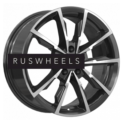 Грузовые диски K&K 7,5x17/5x112 ET40 D66,6 Меренге (КС902) Алмаз черный