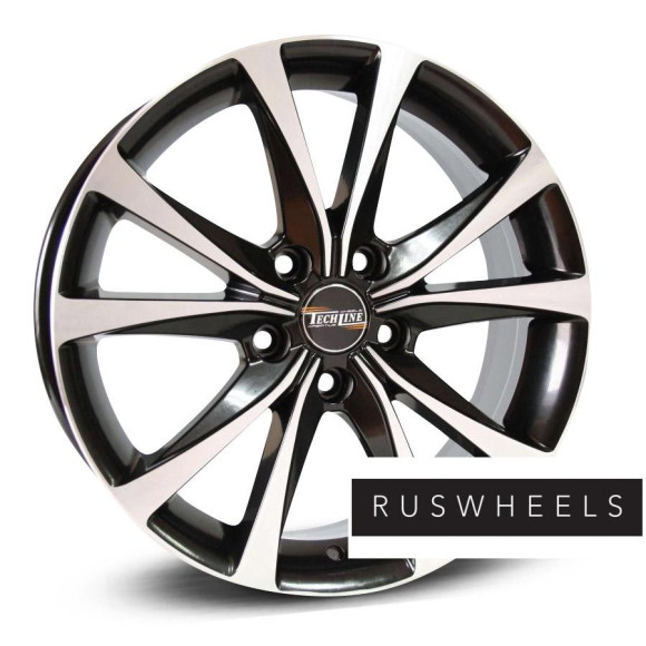 Диски Tech Line R17 / 6.5J PCD 5x114.3 ЕТ 46 ЦО 67.1 734 Диски Tech Line R17 / 6.5J PCD 5x114.3 ЕТ 46 ЦО 67.1 734