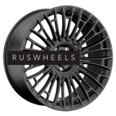 Диски LS Forged 11x22/5x130 ET62 D71,6 LS FG25 MB (конус, Колпак+лого)