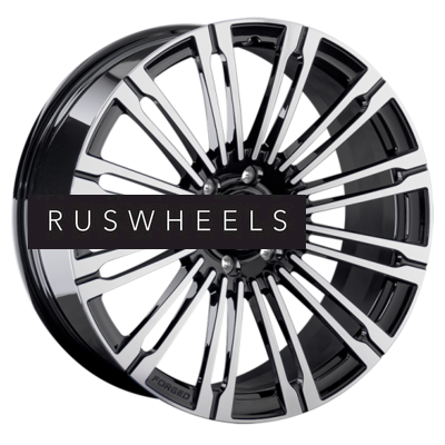 Диски LS Forged 8x19/6x139,7 ET25 D106,1 LS FG18 BKF (конус, C570)