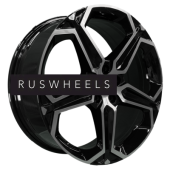 Диски Khomen Wheels 7,5x19/5x112 ET32 D66,6 KHW1909 (BMW X3/X4) Black-FP Диски Khomen Wheels 7,5x19/5x112 ET32 D66,6 KHW1909 (BMW X3/X4) Black-FP