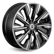 Диски КиК 7.5\R19 5*114.3 ET45 d66.6 Алмаз черный