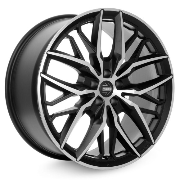 Диски MOMO SUV 10,0\R21 5*150 ET45 d110.1 Matt Black-Polished