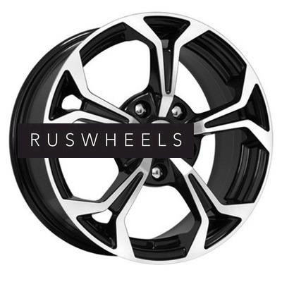 Диски iFree 6,5x15/5x105 ET35 D56,6 Эрнесто (КС484) Блэк Джек