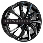 Диски СКАД 7x17/5x114,3 ET40 D66,1 Marseille (КЛ238) Алмаз (АРС 014 black)