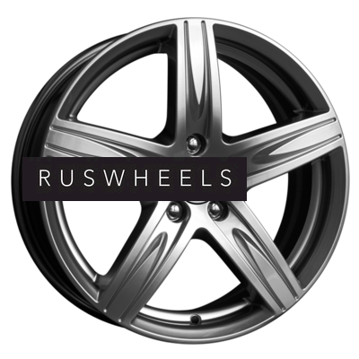 Диски КИК 6,5x16/5x114,3 ET39 D60,1 Андорра-оригинал (КС454) Дарк платинум