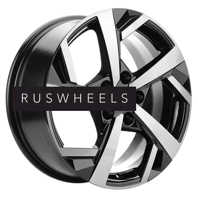 Диски Khomen Wheels 7x17/5x114,3 ET37 D66,5 KHW1712 (Jolion) Black-FP (сфера) Диски Khomen Wheels 7x17/5x114,3 ET37 D66,5 KHW1712 (Jolion) Black-FP (сфера)