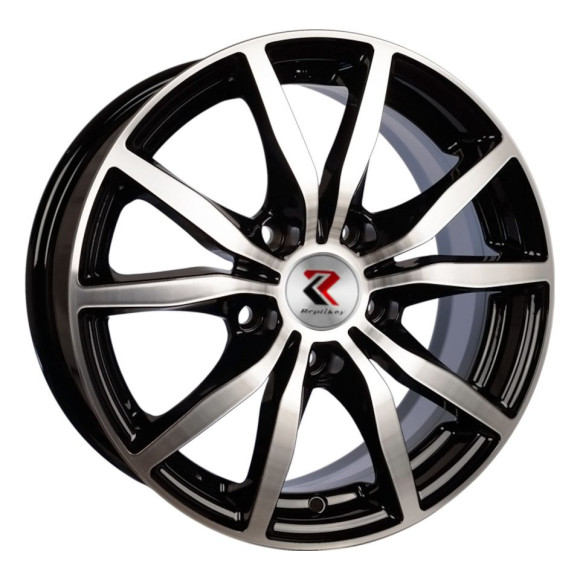 Диски RЕPLIKEY  K57  6,5\R15 5*100 ET38  d67,1  BK/FP  [5703AY]