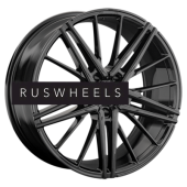 Диски LS FlowForming 8x20/5x108 ET46 D63,3 RC76 BK (конус, Колпак+лого)