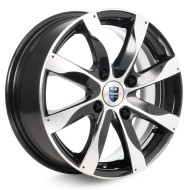 Диски КиК 6,0\R15 4*100 ET48 d60.1 Алмаз черный