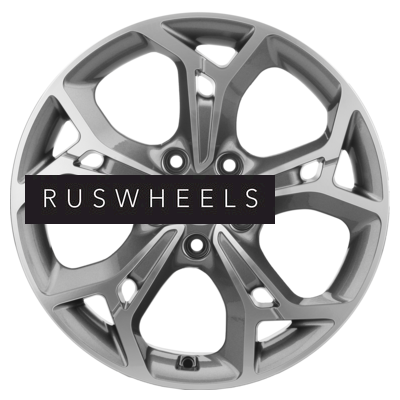 Диски Khomen Wheels 7x17/5x112 ET40 D57,1 KHW1702 (Kodiaq/Tiguan) Gray-FP Диски Khomen Wheels 7x17/5x112 ET40 D57,1 KHW1702 (Kodiaq/Tiguan) Gray-FP