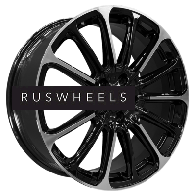 Диски Khomen Wheels 7,5x19/5x108 ET47 D60,1 KHW1910 (Chery Tiggo 8 (Pro/Pro Max)) Black-FP