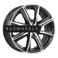 Диски КИК 7x17/5x100 ET48 D56,1 Арнар (КС896) Алмаз черный Диски КИК 7x17/5x100 ET48 D56,1 Арнар (КС896) Алмаз черный