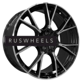 Диски PDW 8,5x20/5x112 ET25 D66,6 5407 Gloss Black Machine Face (PDW)