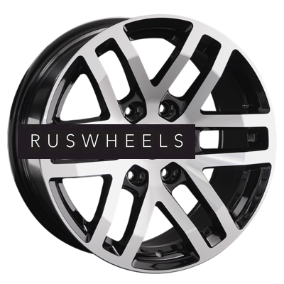 Диски LS 9x20/6x139,7 ET25 D106,1 1279 BKF (конус, Колпак+лого)