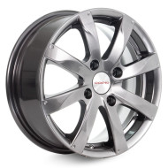 Диски КиК 6,0\R15 4*114.3 ET43 d67.1 Дарк платинум