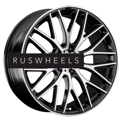 Диски Replay 8x19/5x108 ET33 D60,1 CHR27 BKF (конус, C570)