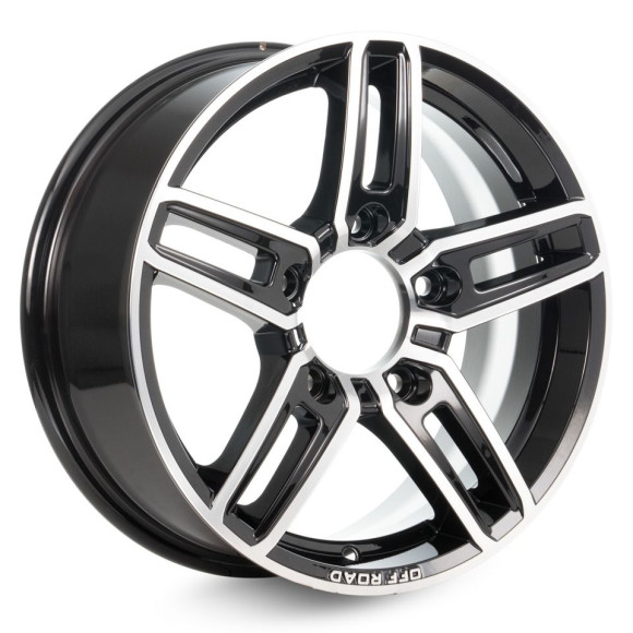 Диски КиК 6.5\R16 5*139.7 ET40 d98 Алмаз черный