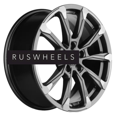 Диски Khomen Wheels 7,5x18/5x114,3 ET45 D67,1 KHW1808 (Xceed/CX-3/5) Gray-FP Диски Khomen Wheels 7,5x18/5x114,3 ET45 D67,1 KHW1808 (Xceed/CX-3/5) Gray-FP