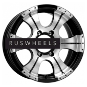 Грузовые диски K&K 7x15/5x139,7 ET-5 D110,1 Байконур (КС473) Алмаз черный Грузовые диски K&K 7x15/5x139,7 ET-5 D110,1 Байконур (КС473) Алмаз черный