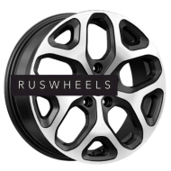 Диски СКАД 6,5x17/5x114,3 ET48 D67,1 KL-307 Алмаз бархат