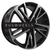 Диски Khomen Wheels 8x18/5x112 ET39 D66,6 KHW1815 (A6/Q5) Black-FP