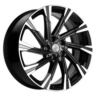 Диски Khomen Wheels 7.5\R19 5*108 ET33 d60.1 Black-FP Диски Khomen Wheels 7.5\R19 5*108 ET33 d60.1 Black-FP