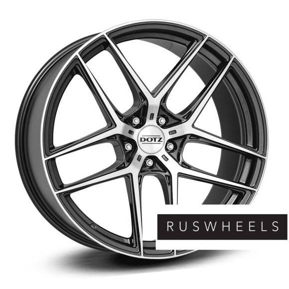 Диски Dotz R19 / 8J PCD 5x114.3 ЕТ 45 ЦО 71.6 LagunaSeca dark Диски Dotz R19 / 8J PCD 5x114.3 ЕТ 45 ЦО 71.6 LagunaSeca dark