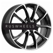 Диски iFree 6,5x16/5x114,3 ET46 D67,1 Джет (КС914) Блэк Джек