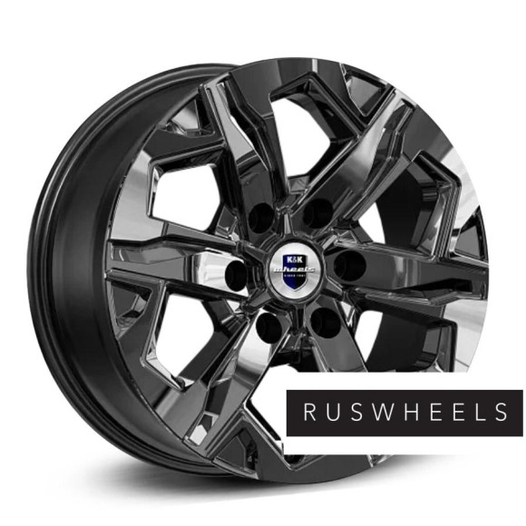 Диски КиК R17 / 7.5J PCD 6x139.7 ЕТ 25 ЦО 106.1 Тейт