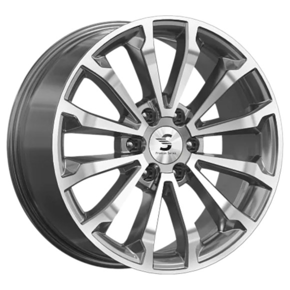 Диски СКАД Premium 8.5\R20 6*139.7 ET27 d77,9 Diamond gloss graphite
