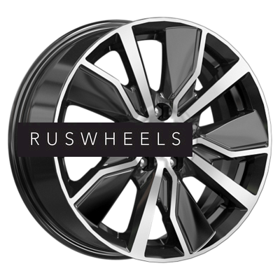 Диски КИК 6,5x16/5x100 ET38 D57,1 Гамбит (КС961) Алмаз черный Диски КИК 6,5x16/5x100 ET38 D57,1 Гамбит (КС961) Алмаз черный