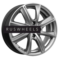 Диски КИК 6x15/4x100 ET35 D67,1 Арнар (КС890) Дарк платинум