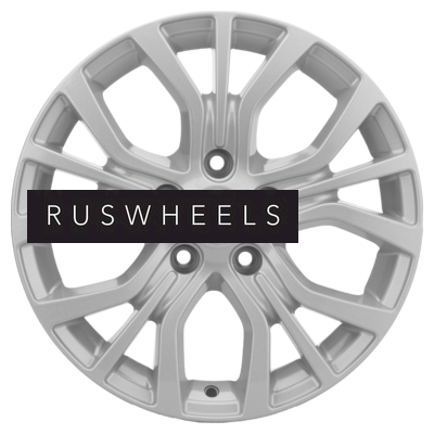 Диски Khomen Wheels 6,5x16/5x114,3 ET45 D67,1 KHW1608 (Huyndai/Mazda) F-Silver