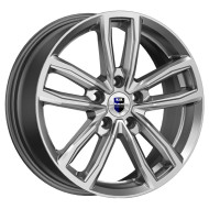 Диски КиК 6.5\R17 5*114.3 ET45 d67.1 Дарк платинум Диски КиК 6.5\R17 5*114.3 ET45 d67.1 Дарк платинум