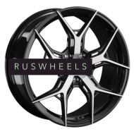 Диски LS Forged 8,5x19/5x112 ET25 D66,6 LS FG14 BKF (конус, C570)